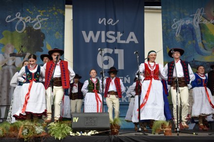Mała scena Tygodnia Kultury Beskidzkiej w Wiśle